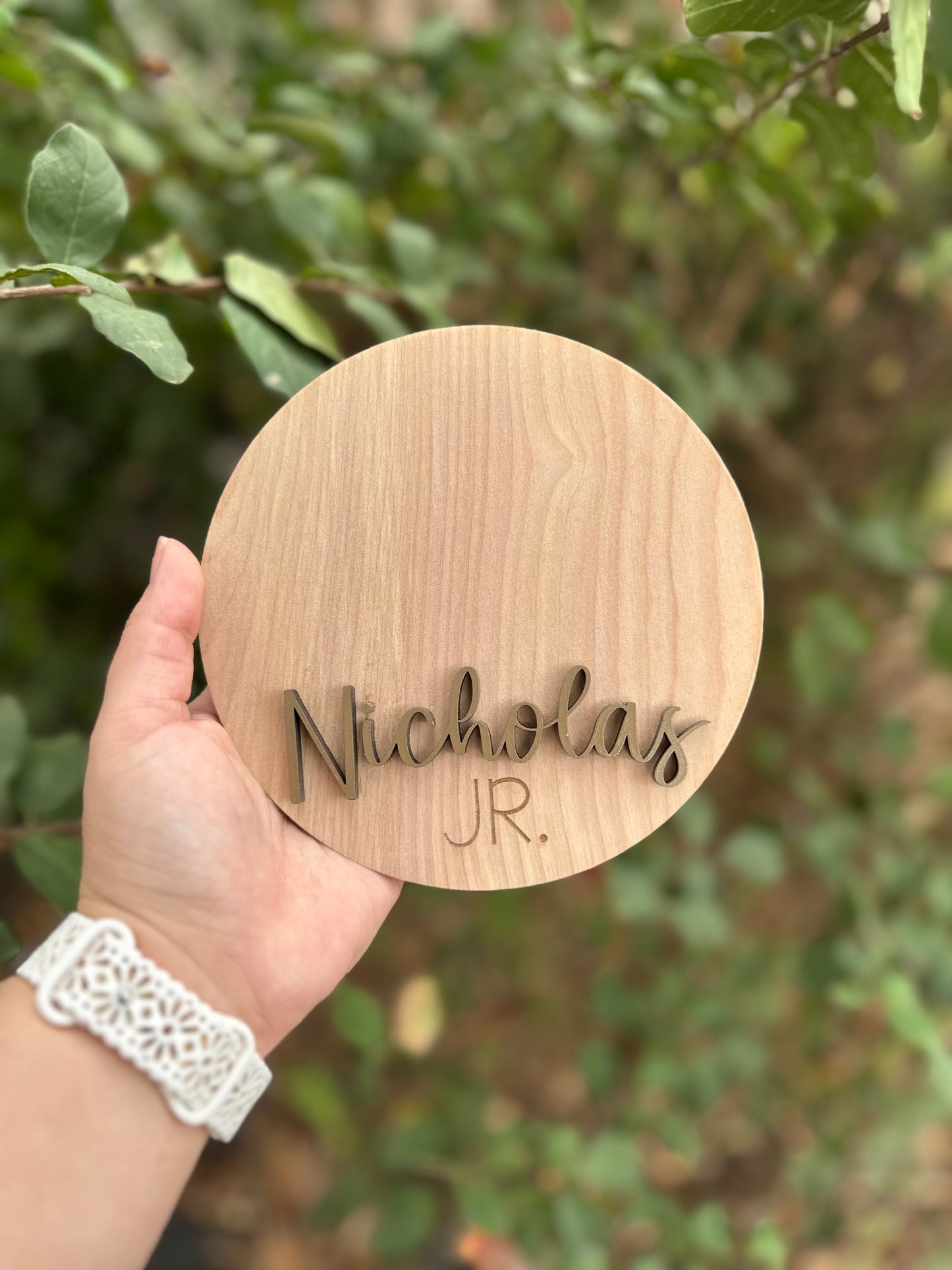 Birth Announcement Discs
